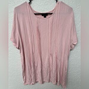 Pink Cotton Blouse from J. Jill Wearever Collection